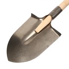Лопата штыковая, острая, титановая, L = 143 см, деревянный черенок (ВС) - Фото 3