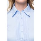 Блузка женская с длинным рукавом 905-1239, размер 44, цвет голубой - Фото 5