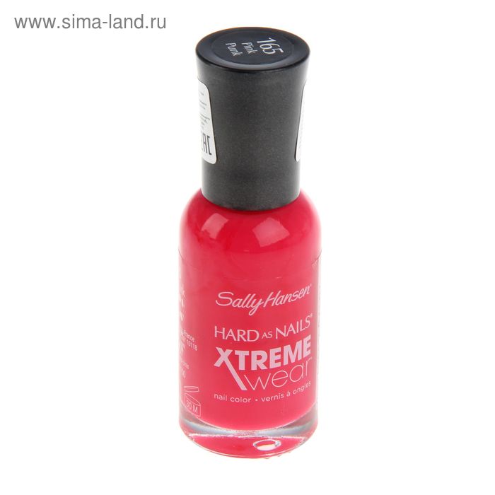 Лак для ногтей Sally Hansen Hard As Nails Xtreme Wear Nail Color тон Pink Punk #165 - Фото 1