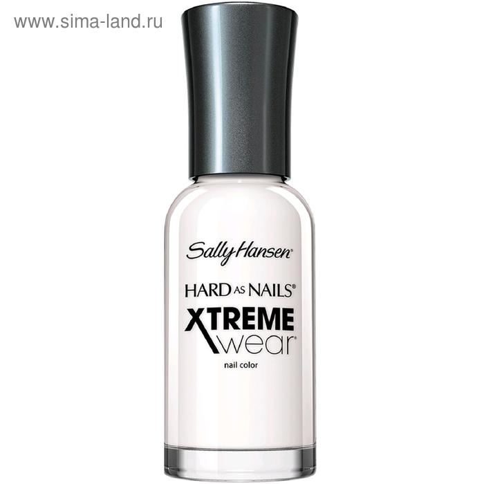 Лак для ногтей Sally Hansen Hard As Nails Xtreme Wear Nail Color, тон WHITE ON #300 - Фото 1