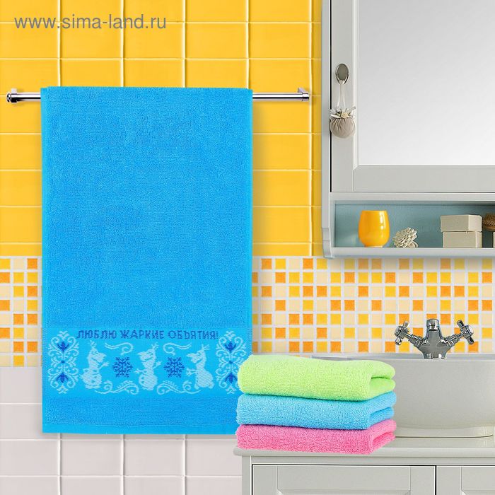 Полотенце махровое "Олаф", Холодное сердце - Фото 1