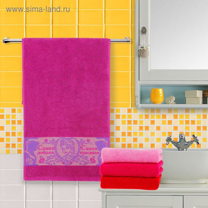 Полотенце махровое "Холодное сердце", Холодное сердце - Фото 1