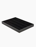 Подставка под кольца QF, с крючками 56 мест, 35×24×3 см, чёрная - Фото 4