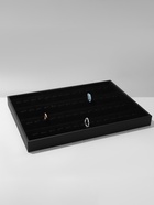 Подставка под кольца QF, с крючками 56 мест, 35×24×3 см, чёрная - Фото 6