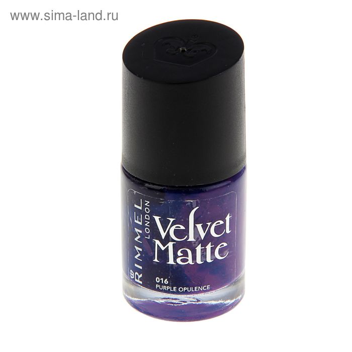 Лак для ногтей Rimmel Velvet Matte, тон № 016 - Фото 1