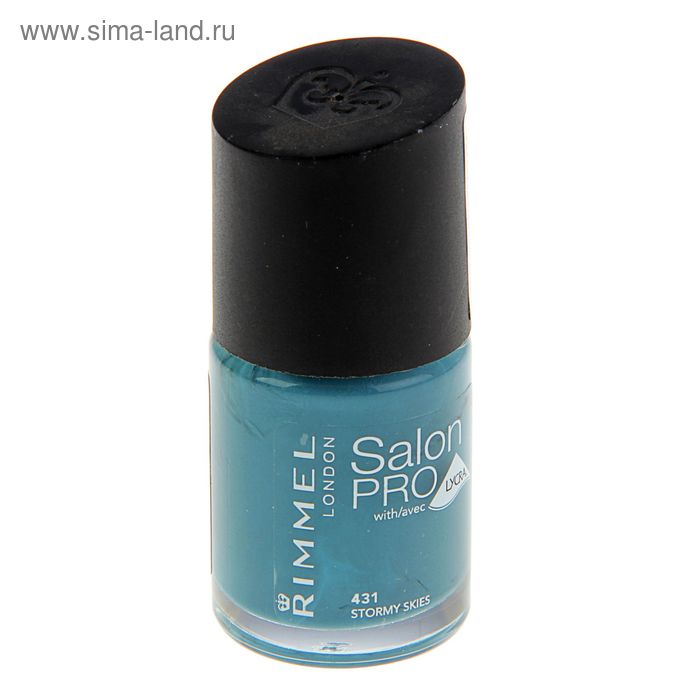 Лак для ногтей Rimmel Salon Pro with Lycra  #431 Stormy Skies - Фото 1