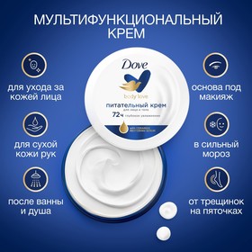 Крем для лица и тела Dove «Питательный», 150 мл