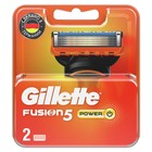 Сменные кассеты Gillette Fusion Power, 5 лезвий, 2 шт - Фото 3