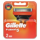 Сменные кассеты Gillette Fusion, 2 шт - Фото 2