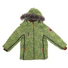 Куртка для мальчика  рост 140-146 см (обхват груди 76, обхват талии 69),цвет зеленый - Фото 1