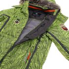 Куртка для мальчика  рост 140-146 см (обхват груди 76, обхват талии 69),цвет зеленый - Фото 3