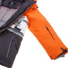 Куртка для мальчика. рост 140-146 см (обхват груди 76, обхват талии 69), цвет оранжево-шоколадный - Фото 3