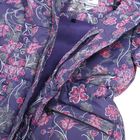 Куртка для девочки  рост 152-158 см (обхват груди 84, обхват талии 69),цвет сиреневый - Фото 3