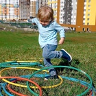 Обруч, диаметр 60 см, зелёный - Фото 9