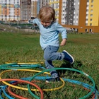 Обруч, диаметр 80 см, цвет зелёный - Фото 10