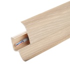 Плинтус с кабель-каналом 4,5х2,1х250 см "Идеал Альфа" Дуб северный - Фото 4