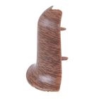 Наружный угол для плинтуса 45 "Идеал Альфа" Орех миланский - Фото 2