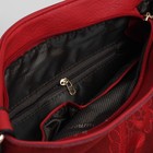 Сумка женская, 1 отдел, наружный карман, красная - Фото 5