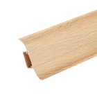 Плинтус с кабель-каналом 4,5х2,1х250 см "Идеал Альфа" Дуб светлый - Фото 2