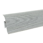 Плинтус с кабель-каналом 5,5х2,1х250 см "Идеал Комфорт" Дуб пепельный - Фото 2