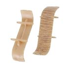 Соединитель для плинтуса 45 "Идеал Альфа" Дуб светлый - Фото 3