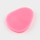 Молд для заливки «Бабочки», 3 ячейки, силикон, 7.5×6×1 см, розовый - Фото 3