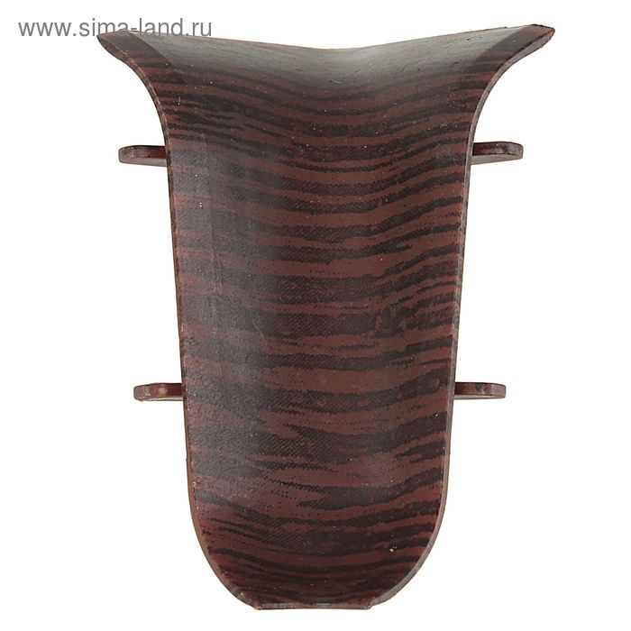 Внутренний угол для плинтуса 45 "Идеал Альфа" Венге - Фото 1