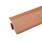 Плинтус с кабель-каналом 4,5х2,1х250 см "Идеал Альфа" Вишня темная - Фото 3