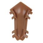 Внутренний угол для плинтуса 55 "Идеал Комфорт" Орех - Фото 3