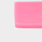 Силиконовый молд «Снежинки», 8,6×8,6 см, цвет розовый - Фото 6