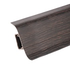 Плинтус с кабель-каналом 4,5х2,1х250 см "Идеал Альфа" Венге - Фото 2
