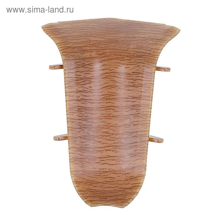 Внутренний угол для плинтуса 45 "Идеал Альфа" Дуб темный - Фото 1