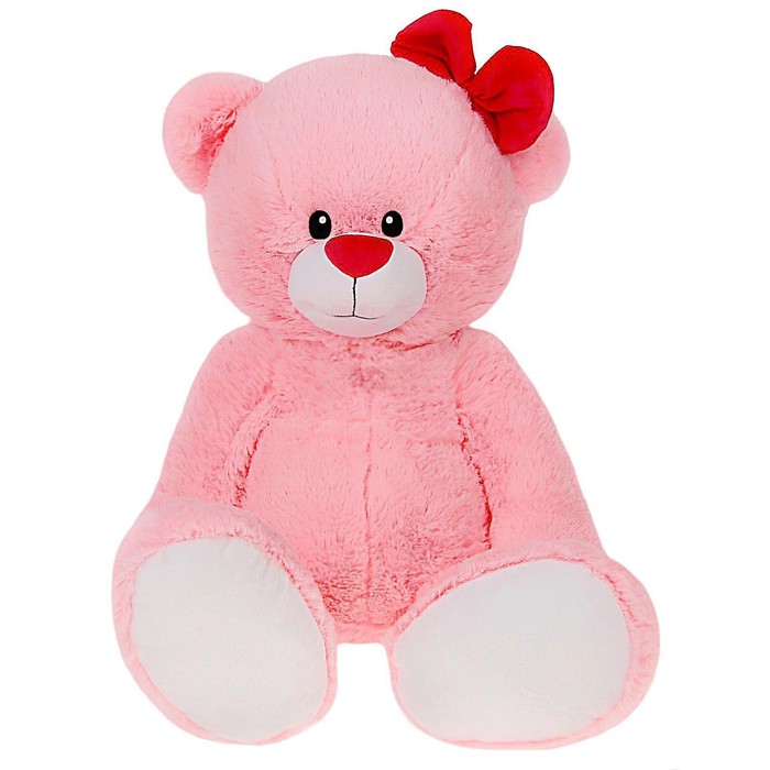Мягкая игрушка «Мишка Лапа», цвет розовый, 103 см - Фото 1