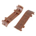 Соединитель для плинтуса 55 "Идеал Комфорт" Орех - Фото 3