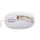 Мышь CBR Capture, проводная, оптическая, с ковриком, 1200 dpi, USB, белая - Фото 4