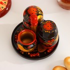 Набор для специй дерево «Ягодка», 4 предмета, хохлома - Фото 4