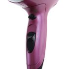 Фен для волос Luazon LF-02, 1600 Вт, 2 скорости, 3 температурных режима, диффузор, розовый - Фото 4