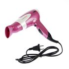 Фен для волос Luazon LF-02, 1600 Вт, 2 скорости, 3 температурных режима, диффузор, розовый - Фото 5