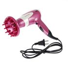Фен для волос Luazon LF-02, 1600 Вт, 2 скорости, 3 температурных режима, диффузор, розовый - Фото 2