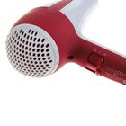 Фен для волос Luazon LF-05, 2200 Вт, 2 скорости, 3 темп. режима, диффузор, бело-красный - Фото 5