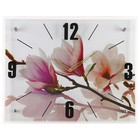 Часы настенные, серия: Цветы, "Бело-сиреневые цветы", 40х50 см - Фото 5