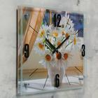 Часы-картина настенные, серия: Цветы, "Ромашки", 40х50  см, микс - Фото 2
