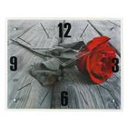Часы настенные, серия: Цветы, "Красная роза", 40х50  см, микс - Фото 5