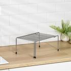 Полка раздвижная для шкафа, 36-62×22×15 см, хром - Фото 7