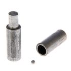 Петля гаражная с шаром, 18 х 90 мм, без покрытия (комплект 50 шт) - фото 25260510