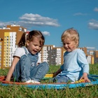 Обруч, диаметр 60 см, цвет голубой - Фото 8