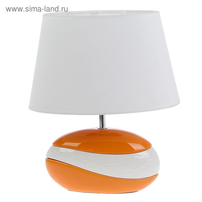Лампа настольная с абажуром "Эко апельсин" 33 см - Фото 1
