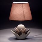 Лампа настольная с абажуром "Брызги" 47 см - Фото 2