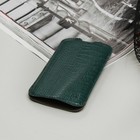 Чехол-кармашек "Norton" для телефона Samsung, рептилия, цвет зелёный - Фото 3
