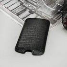 Чехол-кармашек "Norton" для телефона Sony, рептилия, цвет чёрный - Фото 2